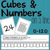 Cubes on a Number Line 0-120 First Grade Math Activity Bas