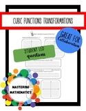 Cubic Function Transformation Notes