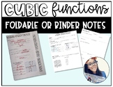 Cubic Functions Guided Notes