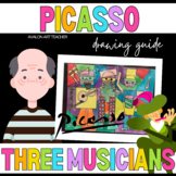 Cubism Pablo Picasso Three Musicians Kids Visual Arts Draw