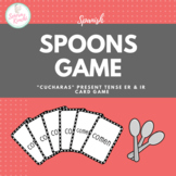 Spoons Conjugation Card Game (Present Tense ER and IR Verb