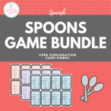 Cucharas Spoons Game Bundle (Spanish Verb Conjugation)
