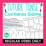 Future Tense Cucharas Spoons Game | Regular Verbs Only