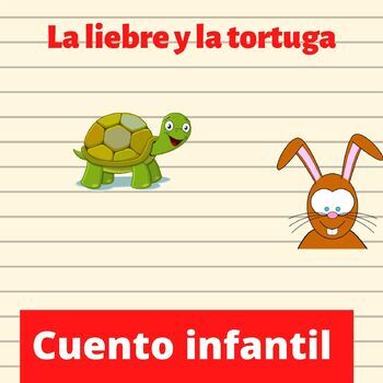 Preview of Cuento infantil "La liebre y la tortuga"