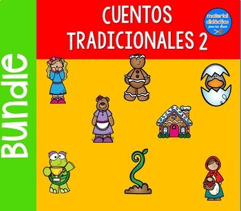 Preview of Cuentos Tradicionales 2 | Pack de cuentos | Spansih Resources