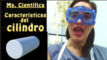 Preview of Cuerpos geométricos - 3D shapes - El cilindro - (Cylinder spanish version)