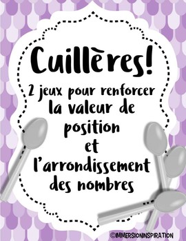 Preview of Cuillères - Valeur de position et estimation