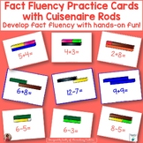 Cuisenaire Rod Hands-On Fact Families Practice Cards