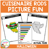 Cuisenaire Rods Picture Fun: Halloween