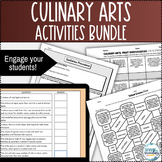 Culinary Arts Activities Bundle