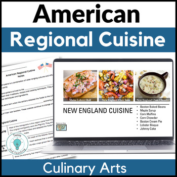 Preview of Global Foods Lesson - American Regional Cuisine - International Foods Culinary