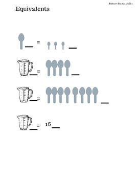 Preview of Interactive Notebook: Baking: Unit 1: Baking Essentials