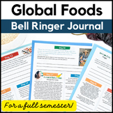 Foods Around the World Bell Ringers - International Foods 