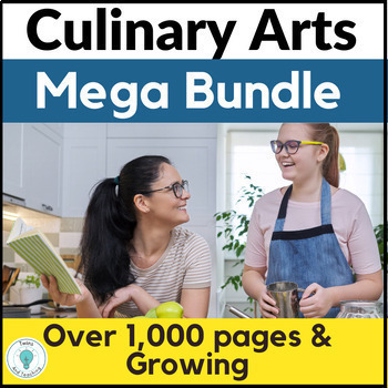 Preview of CTE Culinary Arts Curriculum Bundle of Lesson Plans for FCS - Foods - FACS