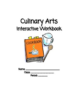 Preview of Culinary Arts Interactive Booklet