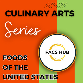 Preview of Culinary Arts Series: Foods of the United States Activity Pack