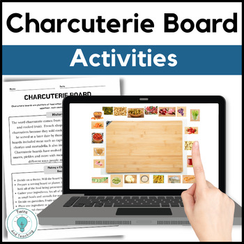 Preview of Charcuterie Board Activity FACS - FCS Project - Culinary Arts Foods Activity