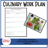 Culinary Essentials Lab Work Plan