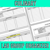 Culinary Lab Group Organizer