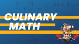 Culinary Math Booklet