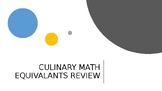 Culinary Math Kitchen Equivalents, Measurements and Abbrev