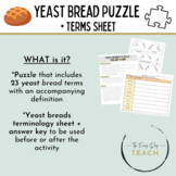 Culinary Terms Puzzle - Yeast Breads