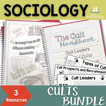 Preview of Cults Bundle for Sociology and Psychology