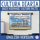 Spanish Bell Ringers Warm Ups 175 Daily Hispanic Culture Facts ENGLISH version