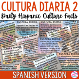Cultura Diaria 2 SPANISH Version - Warmups and Bellringers