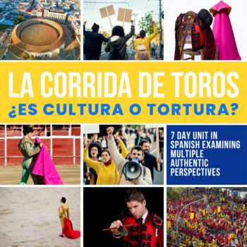 Preview of La corrida de toros / Bullfighting Cultural Unit for Novice Spanish