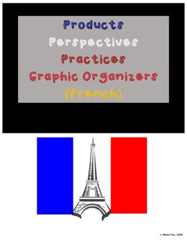 Preview of Cultural Aspects Graphic Organizer ( French)