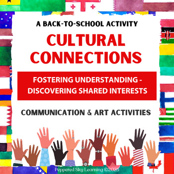 Preview of Cultural Connections - A "Get To Know You" - Activity for ENL, ESL, EL Students