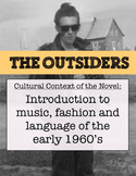 The Music, Fashion & Slang of "The Outsiders" - Station Activity