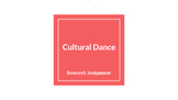 Cultural Dance Research