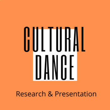 dance research project ideas