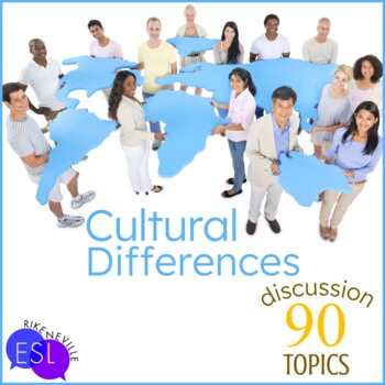 Preview of Cultural Differences Adult ESL Speaking Topics