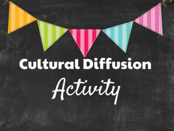 Preview of Cultural Diffusion Activity