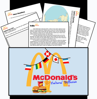Preview of Cultural Diffusion & McDonald's