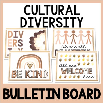 Preview of Cultural Diversity Bulletin Board - Posters - Equality