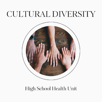 Preview of Cultural Diversity Lesson Plans-Diversity, Equity, and Inclusion DEI Health Unit