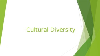 Cultural Diversity Power Point by Christina Young | TPT