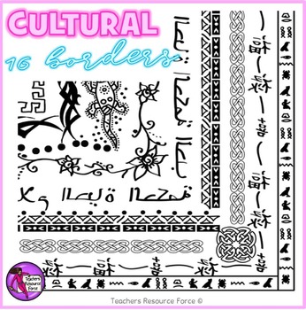 Preview of Cultural Borders clipart