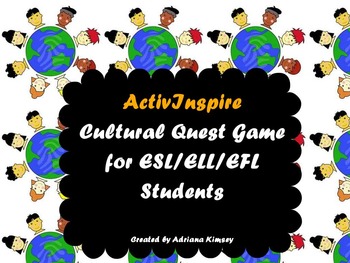 Preview of ActivInspire Cultural Game - GREAT FOR ELL/ESL!!!