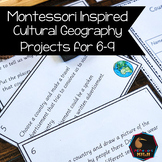 Cultural Geography Research Projects for 6 - 9 year olds