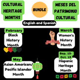 Cultural Heritage Months / Meses de Patrimonio Cultural - 