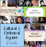 Cultural & Historical Figures BUNDLE ⎮ Google Slides ⎮ No Prep