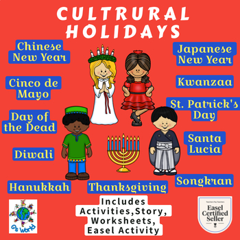 Preview of Cultural Holidays - STANDARDS BASED