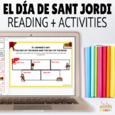 Cultural Reading Activity for Spanish Class El Día de Sant