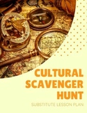 Cultural Scavenger Hunt - Spanish Substitute Lesson Plan f