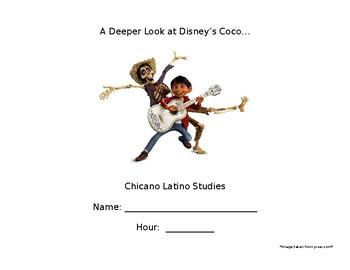 Preview of Cultural Studies Film Analysis - Coco